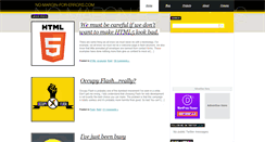 Desktop Screenshot of no-margin-for-errors.com